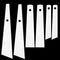 Applicator Glue Spreaders,Smear Sticks for Professional Leather Craft Tool?6PCS of 3 Different Sizes for Leather DIY Crafts Projects...