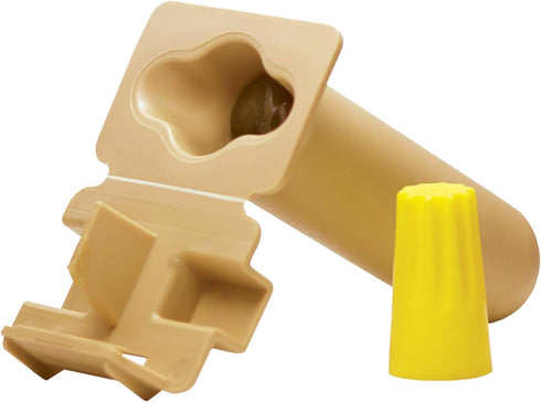 King Innovation 20210 DryConn GTSR Wire Connector, 25 Count (Pack of 1), Tan...
