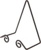 Bard's Black Wall Mountable Platter Hanger, 7" H x 5.5" W x 3.5" D (for 9.5" - 10.5" Platters)...