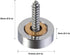 20 PCS Screw Covers Decorative Caps (Solid Construction) Mirror Screws Fasteners, 3/5" Diameter, Chrome...