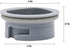 Romalon WD12X10122 Dishwasher Rinse Aid Dispenser Cap Fit for G.E Dishwasher Replaces WD12X10102 WD12X10200 PS958932 EAP958919