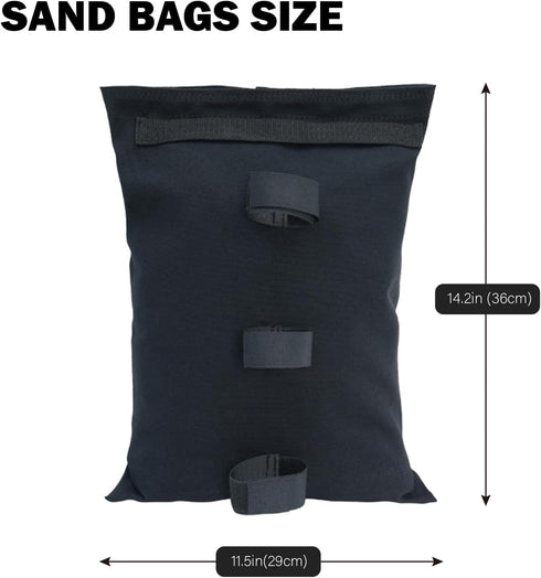 AMERICAN PHOENIX Canopy Weights Sand Bags for Pop up Canopy Tent Outdoor Gazebo Leg Canopy Weights, Set of 4...