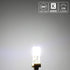 DiCUNO G4 LED Bulb, JC Bi-Pin Base Light Bulbs 3W, 12V AC/DC, Equivalent to 20W-25W T3 Halogen Replacement, Daylight White 6000K, Non-dimmable, fo...