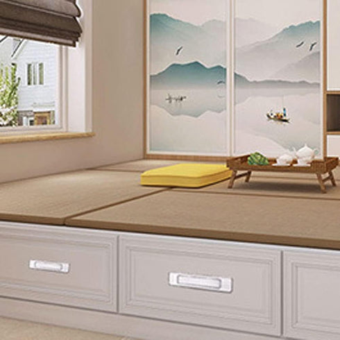 2 Pcs Invisible Cabinet Pull Handle Rotating Hidden Drawer Handle Hardware for Tatami, Door, Dresser, Cupboard, Wardrobe...