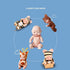 6 Sets 4 Inch Dolls Mini Reborn Baby Dolls with Animal Clothes Realistic Baby Doll Set for Girls Boys Toddlers and Kids 3+ (B)...