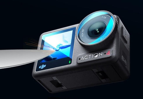 Coyktonty HD Tempered Film+Lens Protective Cover Set For DJI ACTION 4 Camera ?4in1 Set?...
