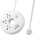 Travel Power Strip with USB Ports, NTONPOWER Cruise Approved Power Strip with 3 Outlet 3 USB(1 USB C), 5 ft Extension Cord, Compact for Indoor Hom...