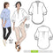 Style Arc Sewing Pattern - Kent Woven Tunic (Sizes 04-16)...