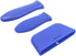 Silicone Hot Handle Holders 3-Pack Mix (Blue)...