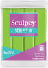 Sculpey III Polymer Oven-Bake Clay, Granny Smith Green, Non Toxic, 2 oz. bar, Great for modeling, sculpting, holiday, DIY, mixed media and school ...