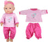 Doll Clothes 4 Sets Doll Fashion Outfits Fit for 43 cm New Born Baby Dolls 14-16-17 Inch Baby Dolls 15 inch Dolls 18 inch Dolls?No Doll...