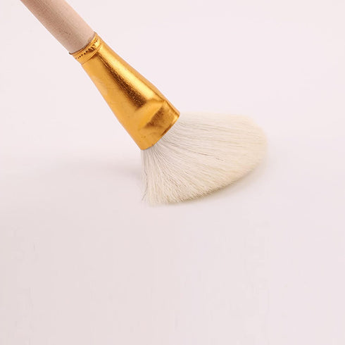 10Pcs Gilding Brush Pen Set, Gold Leaf Sweeper Paint Brush Goat Hair Brush Pen Gold Paint Brush for Gold Foil Gold Leaf Sheets Gold Flakes Art Cra...