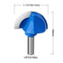 Core Box Router Bit 1/2 Inch Shank Round Nose Cove Box Router Bit 1-1/2" Cutting Diameter Woodworking Milling Cutter Tool...