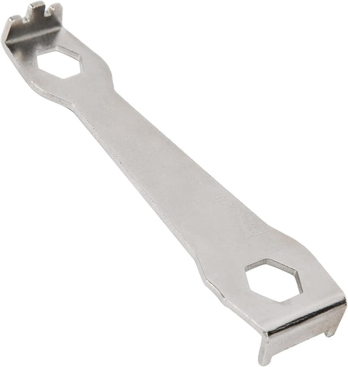 Alomejor Bike Chainring Nut Wrench, Multifunction Stainless Steel Chain Ring Bolts Wrench Crank Removal Wrench Cycling Repair Tool...