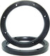 FDXGYH 2 Pcs 6.5-Inch Auto Car Universal Fit ABS Speaker Spacers Car Stereo Speaker Spacer Adaptor Ring Mounting Bracket (Black)...