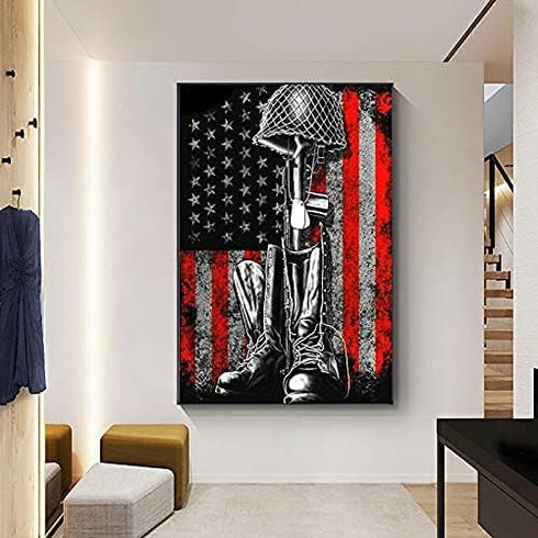 FILASLFT Diamond Painting Flag, Diamond Art Kits for Adults, Diamond Art Patriotic,Diamond Painting Kit, Perfect for Home Wall Decor 12 x 16 Inch....