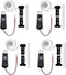 4Pcs USB Humidifieration Atomization Disc Module USB Interface DC 5V Spray DIY Humidifier Control Drive Circuit Board...
