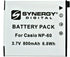 SDNP60 Lithium-Ion Rechargeable Battery - Ultra High Capacity (3.7V 800 mAh) - Replacement for Casio NP-60 Battery For Casio Exilim EX-FS10, EX-S1...