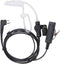 RDM2070D Earpiece for Motorola,Compatible CLS1110 CLS1410 CP185 CP200D RDU4100 2 Way Radio Headset with Mic PTT 2 Pin FBI Security Acoustic Tube S...