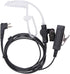 RDM2070D Earpiece for Motorola,Compatible CLS1110 CLS1410 CP185 CP200D RDU4100 2 Way Radio Headset with Mic PTT 2 Pin FBI Security Acoustic Tube S...