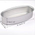 2 pack Pan Bakeware, Non-Stick Pro Loaf Pans, 8in Oval Shape Cake Pan Aluminum Cheese Cake Mold Breads for Home Kitchen, Bakery ?...