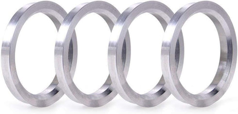ZHTEAPR 4pcs Wheel Hub Centric Rings 71.5 to 83.1 OD=83.1mm ID=71.5mm Aluminium Alloy Wheel Hubrings 83.1 to 71.5...