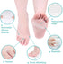 Hilph Metatarsal Pads Ball of Foot Cushions for Women and Men, Reusable Soft Net Gel Foot Pads Metatarsal Forefoot Sleeve Pads for Mortons Neuroma...