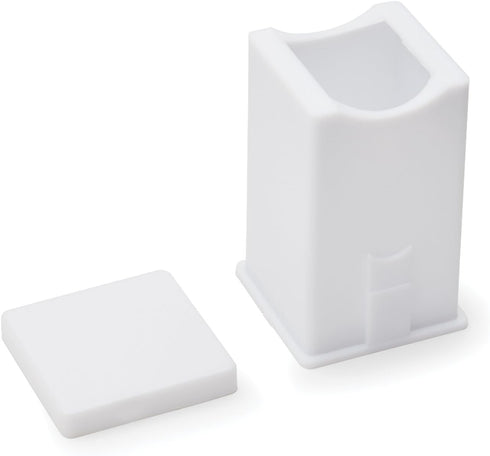 Fox Run Butter Spreader with Built-In Cover, Plastic...