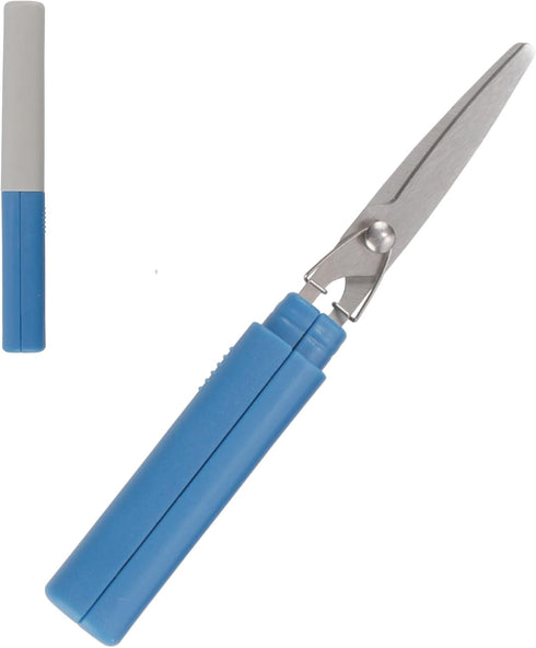 JubileeYarn Mini Pen Portable Travel Safety Scissors - Dark Blue - 1 Pair...