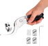 Stainless Steel Fruit Tree Ring Peeler Ring Stripper Scissor Branches Cutter Garden Hand grafting Tools Tree Pruning Shears with 4 Blades of Diffe...