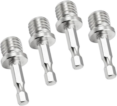 Electric Drill Accessories, 2Pcs Hex Socket Adapter Converter, M10+M14, Woodworking, Impact Power Drill Sockets Adapter Chuck Hex Shank Converter ...