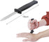 Retractable Plastic Knife Prop Costume Disappearing Dagger Knife Fake Trick Gadget Toy For Halloween Fools Day Party (3 PCS A)...