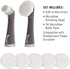 Rubbermaid Reveal Power Scrubber Attachable Soft Bristle & Velcro Head with 6 Microfiber Pads for Cordless Electric Battery Powered Scrub Brush Id...