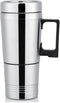 300mL Travel Kettle, Stainless Steel Electric Car Kettle, Car Heating Cup, Portable Travel Water Heater for Camping Trips (24V)...