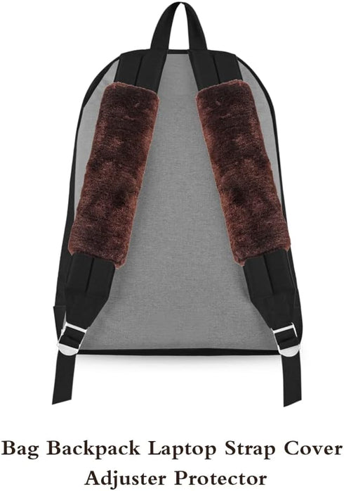 Car Seat Belt Shoulder Pads,Universal CarSeatbelt Protector,Bag Backpack Laptop Strap Cover Adjuster Protector,Car Soft Plush Seat Belt Shoulder P...