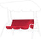 Swing Seat Cover, Waterproof Foldable Replacement Swing Canopy Cover, Ultra-Lightweight 3-Seat Chair Cover Hammock Protection Cover for Outdoor, G...