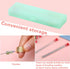 74 Pcs Beading Needles Set Include 60 Pcs Long Straight Beading Thread Needles + 8 Pcs Big Eye Beading Needles, Embroidery Needles with Needle Bot...
