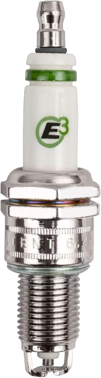 E3 Spark Plugs E3.34 Powersports Spark Plug for Motorcycles, ATVs, Snowmobiles, and More, Patented DiamondFIRE Technology, Pack of 1...