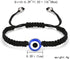 Evil Eye String Kabbalah Hamsa Hand Cord Bracelet Hand-Woven Adjustable Rope Fatima Hand Ancient Friendship Charm Anklet for Women Protection Luck...