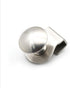 Set of 4 Glass Door Knobs, Clipping 3-8mm Glass Doors, Stainless Steel Handle, Pulls Knob Punching Drill Free, Home Office Cupboard Showcase Cabin...