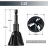 1/4" Hex Shank Deburring External Chamfer Tool, Remove Burr Tools with Tungsten Carbide Blade for Repairing Damaged Bolts 3/16"- 1" (5mm-25mm)...