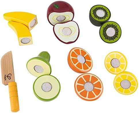 Award Winning Hape Fresh Fruit Wooden Kitchen Play Food Set For 3+ Years...