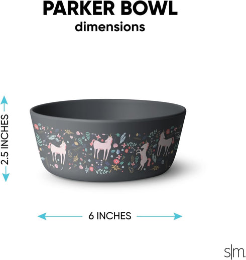 Simple Modern Silicone Bowl for Baby, Toddler | Feeding Supplies Baby Food Bowls Dinnerware Dishes for Kids | Microwave Safe | Bennett Collection ...