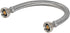 Eastman 16 Inch x 1/2 Inch FIP Flexible Faucet Connector, Braided Stainless Steel Supply Hose Line, 48016...
