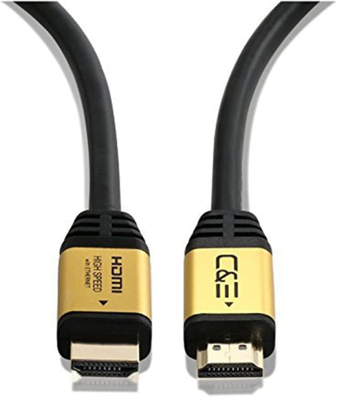 3ft (0.9M) High Speed HDMI Cable with Ethernet (3 Feet/0.9 Meters) Supports 4Kx2K 60HZ, 10 Gbps - 30 AWG - 3D/ARC/CEC/HDCP 2.2/CL3 - Xbox PS4 PC H...