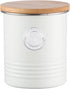 Typhoon Living Collection | 1-Quart Coffee Canister - Cream...