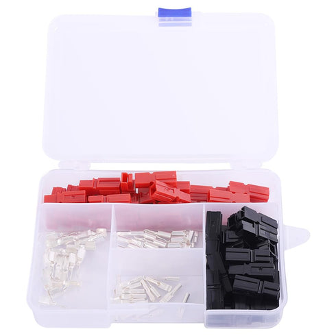 84 PCS 15/30/45 Amp Power Connectors Assortment Kit,Battery Quick Disconnect Connector Modular Power Connector, for AWG10-20 Cables.?84 PC =7 pair...