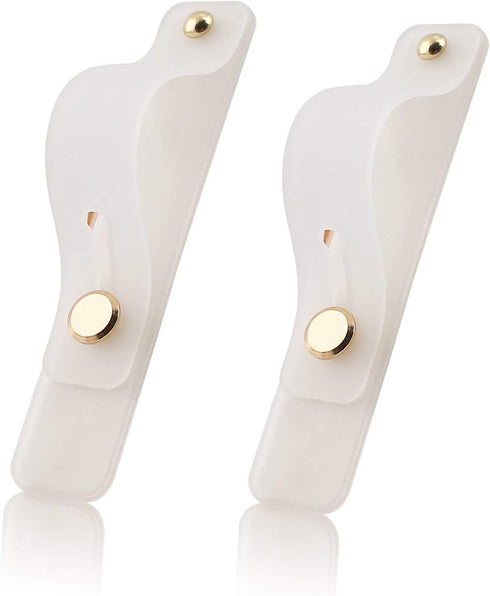 Removable and Reusable Cell Phone Grip Strap, Yetaida Telescopic Finger Kickstand Bracket Universal Silicone Phone Holder Stand and Portable Finge...