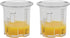 HIC Kitchen E-Z 4-Step Multi Measure Bar Cocktail Jigger, 0.5-Ounce to 2-Ounces, Set of 2...