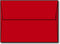 Red A7 Envelopes, 5 1/4 x 7 1/4-100 Envelopes - Desktop Publishing Supplies™ Brand Envelopes...